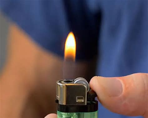 Pry upward gently. . How to keep a bic lighter lit without holding the button
